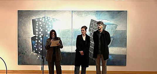 U Sveučilišnoj galeriji otvorena izložba „Prostori savršene plastike“, zajednički projekt umjetnika Mateje Galić i Željka Korena